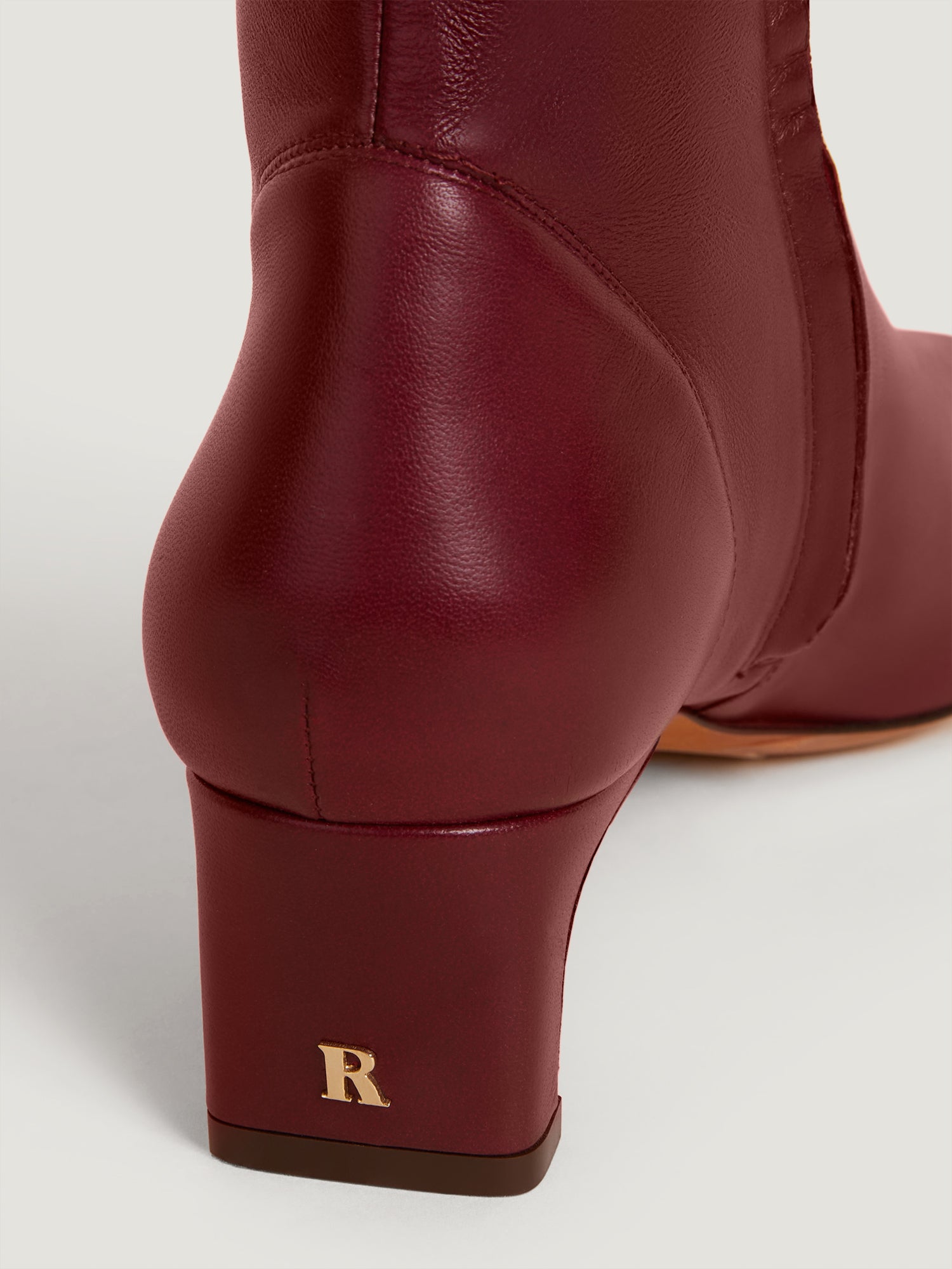 Burgundy heeled ankle outlet boots